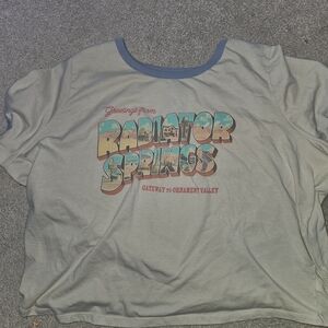 Disney CARS Plus Size Crop Tee 3